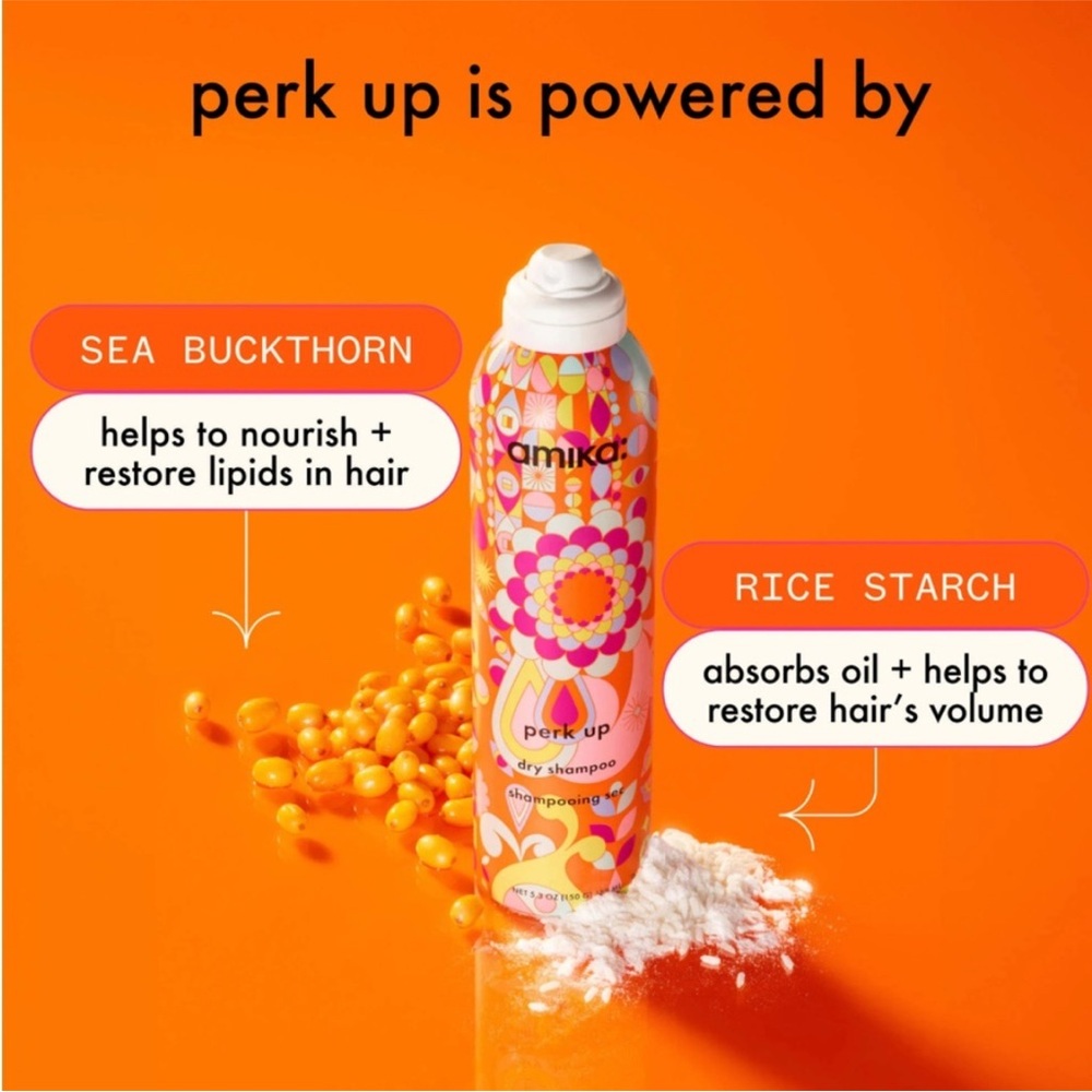 🌻3/$20 🆕 Amika Perk Up Dry
Shampoo Spray, .75oz Travel Size, Cruelty-Free Vegan - Picture 9 of 14